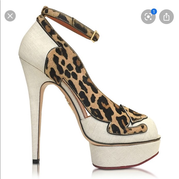 Charlotte Olympia leopardess wheels new - Picture 11 of 13